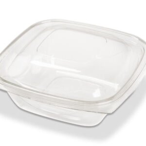 ENSALADERA BANDEX CRISTAL PET C/TAPA 1050ML X 600U