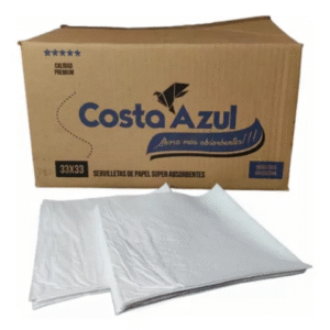 SERVILLETA COSTA AZUL 24X24 BLANCA